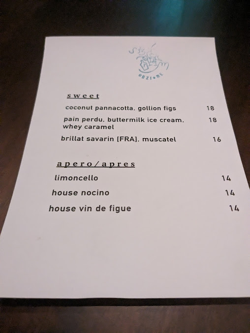 Menu Onzieme - 2