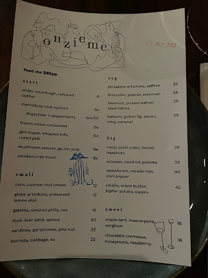 Menu Onzieme - 5