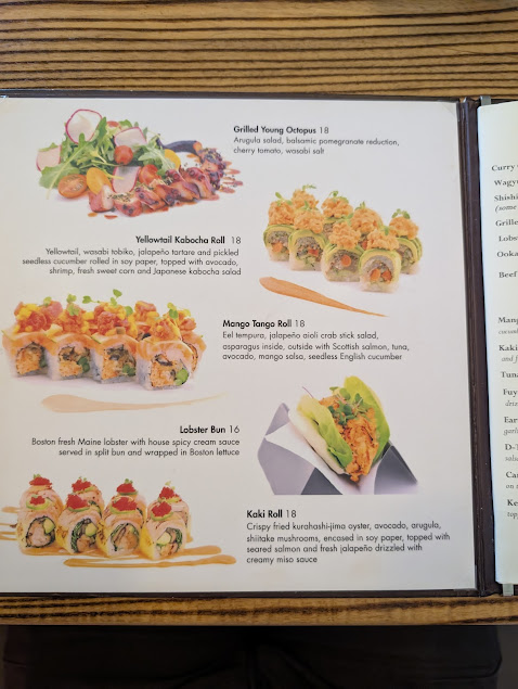 Menu Ooka Sushi Hibachi Steak House - 5