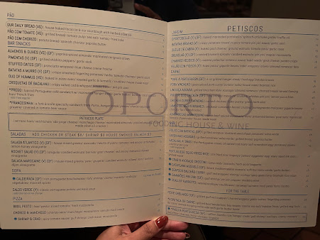 Menu Oporto Fooding House & Wine - 1