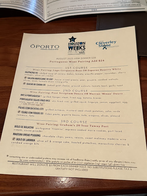 Menu Oporto Fooding House & Wine - 5