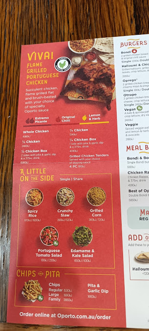 Menu Oporto Ulladulla - 0