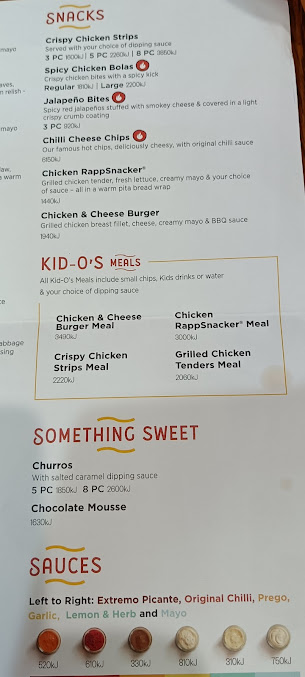 Menu Oporto Ulladulla - 3
