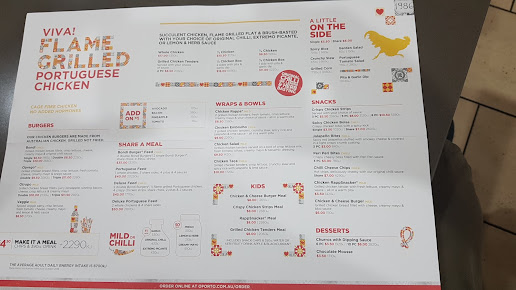 Menu Oporto - 0