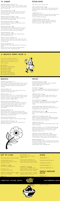 Menu Orale Mexican Kitchen - Restaurants Jersey City - 8