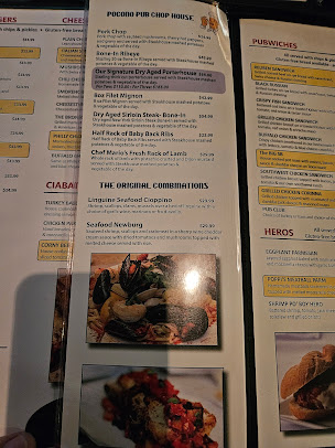 Menu Original Pocono Pub And Grill - 7