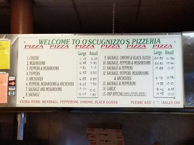 Menu O'scugnizzo Pizzeria - 1