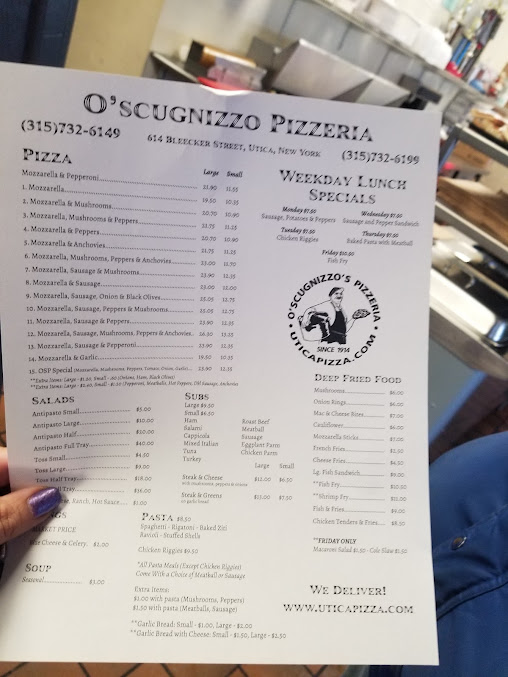 Menu O'scugnizzo Pizzeria - 2