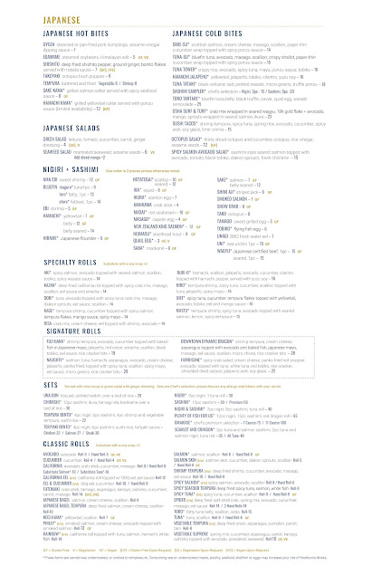 Menu Osha Thai Kitchen And Sushi - 8