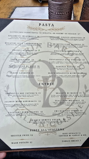 Menu Osteria Barocca - 3
