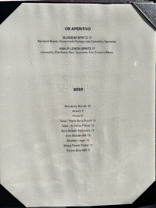 Menu Osteria Barocca - 5