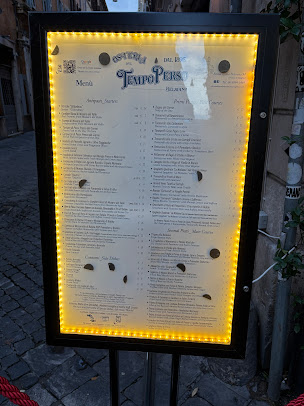 Menu Osteria Del Tempo Perso - 2