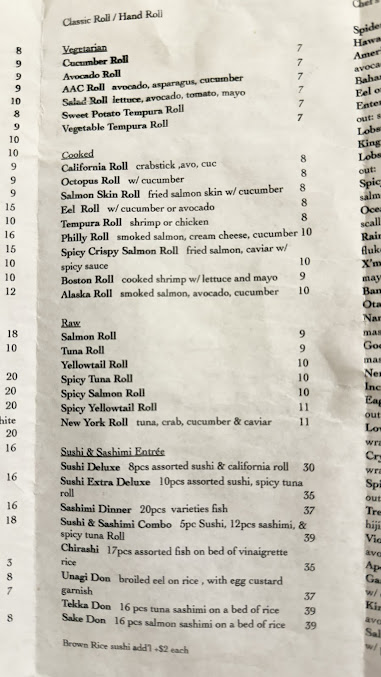 Menu Ota Ya Japanese Restaurant - 4