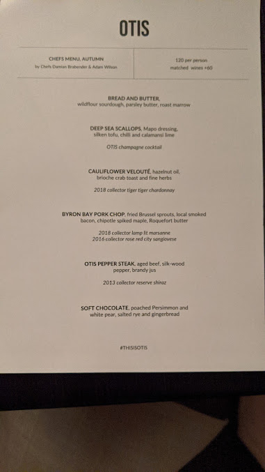 Menu Otis Dining Hall - 7