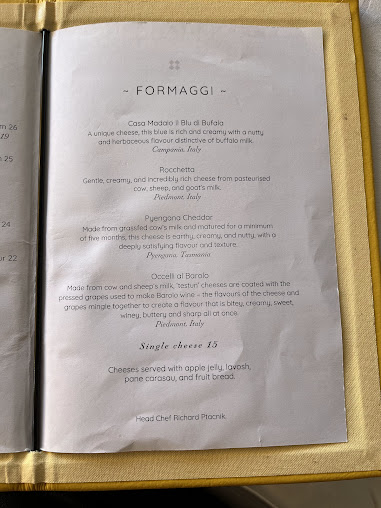 Menu Otto Ristorante - 1