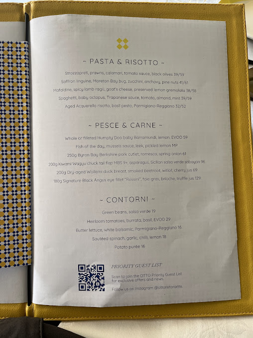 Menu Otto Ristorante - 4