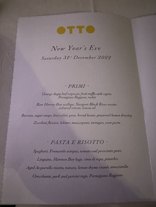 Menu Otto Ristorante - 8