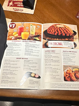 Menu Outback Steakhouse - 1
