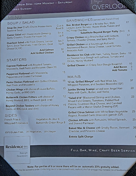 Menu Overlook - 0