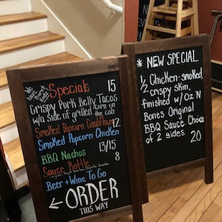 Menu Oz N Bones Bbq - 1