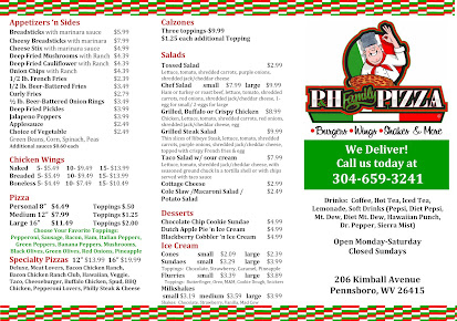 Menu P H Family Pizza - 1