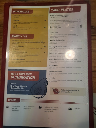 Menu Paco's Tacos & Tequila - 9