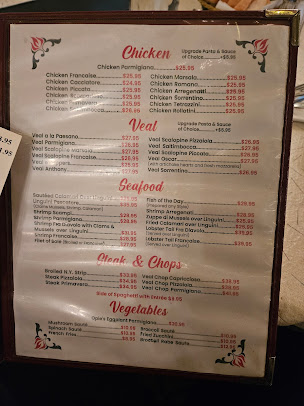 Menu Paesano Of Mulberry Street - 3
