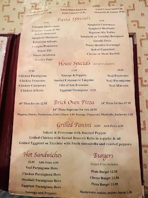 Menu Paesano Of Mulberry Street - 5