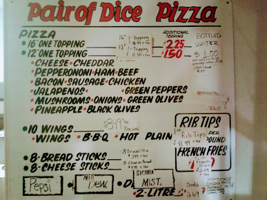 Menu Pair Of Dice Pizza - 2
