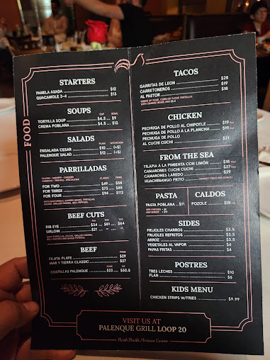 Menu Palenque Grill Loop 20 - 0