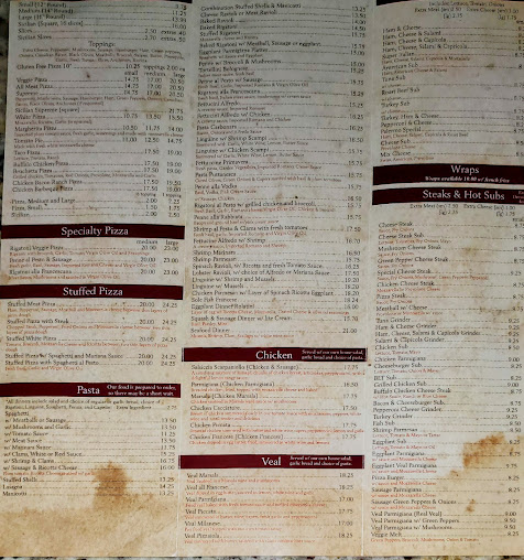 Menu Palermo Pizza Italian Restaurant - 3