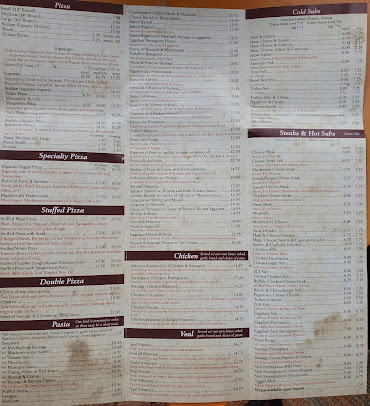 Menu Palermo Pizza Italian Restaurant - 6