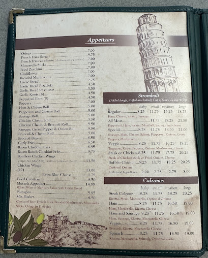 Menu Palermo Pizza Italian Restaurant - 9
