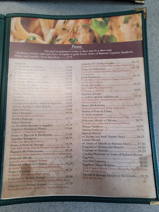 Menu Palermos Pizza Blue Bell - 0