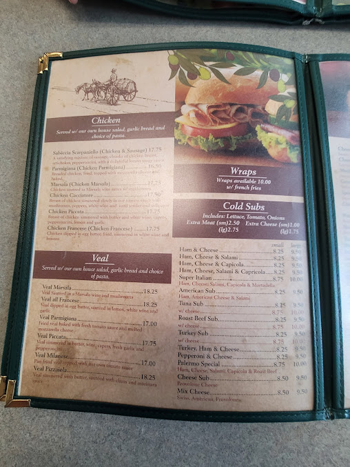 Menu Palermos Pizza Blue Bell - 1
