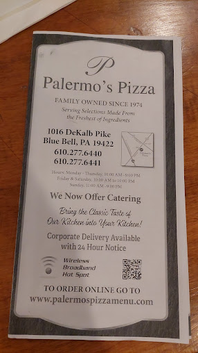 Menu Palermos Pizza Blue Bell - 4