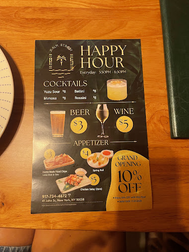 Menu Palm Street - 6