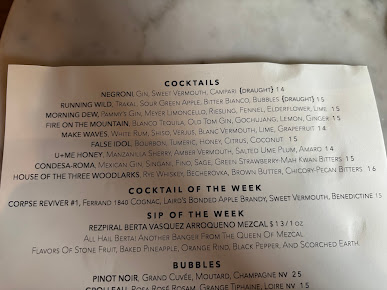 Menu Pammy's - 1