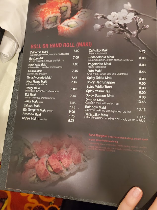 Menu Panda North Chinese And Japanese Restaurant - 3