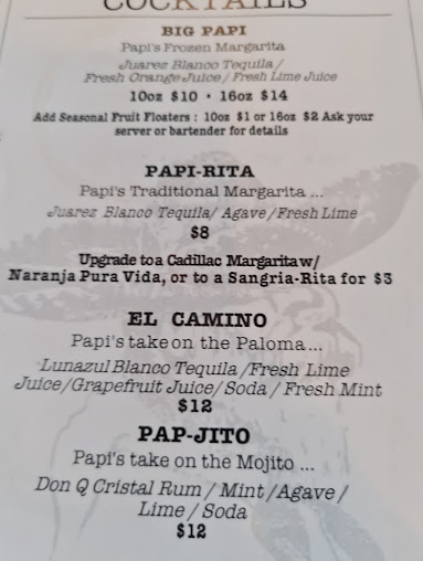 Menu Papis Taqueria Featuring Cachitas Kitchen - 7
