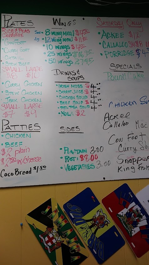 Menu Paradise West Indian American - 2