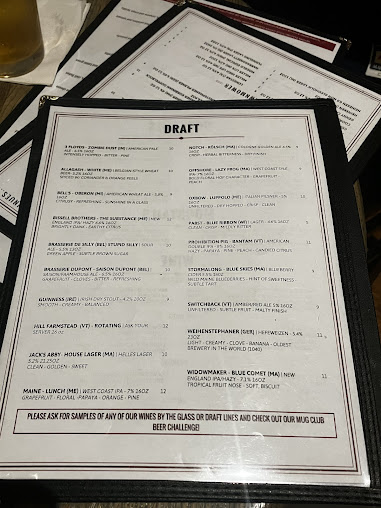 Menu Parish Cafe & Bar - 2