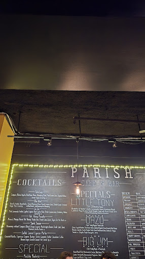 Menu Parish Cafe & Bar - 9