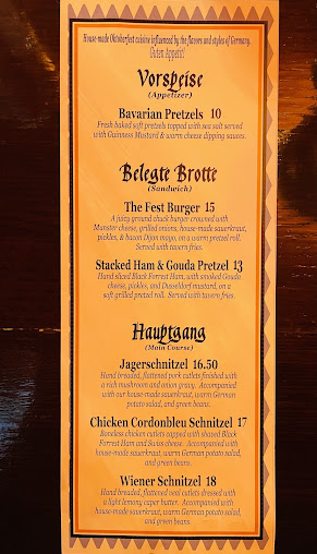 Menu Park Lane Tavern Of Rva Short Pump - 6