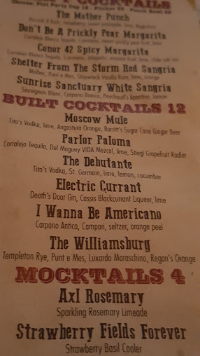 Menu Parlor Pizza Bar Wicker Park - 9