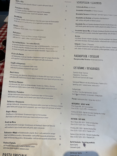 Menu Pasta Factory - 1