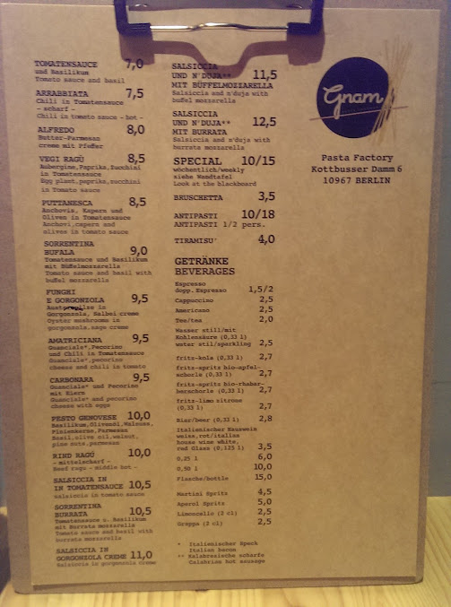 Menu Pasta Factory - 3