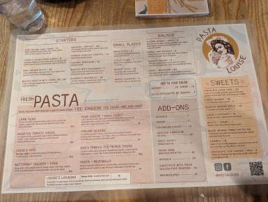 Menu Pasta Louise Restaurant - 7