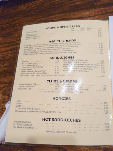 Menu Path Valley Family Restaurant - 0