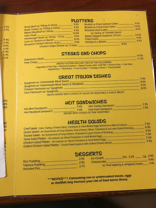 Menu Path Valley Family Restaurant - 8